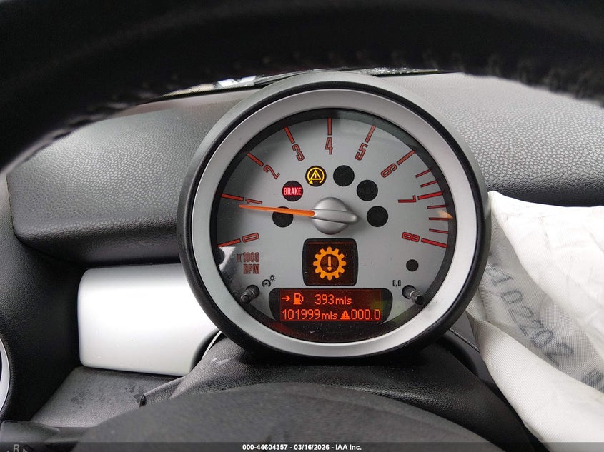 2010 Mini Cooper Clubman VIN: WMWML3C59ATX37082 Lot: 44604357