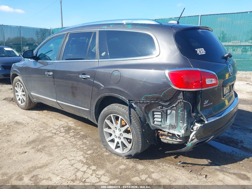 Vin: 5gakrbkd2hj326853, lot: 45101332, buick enclave leather 20173
