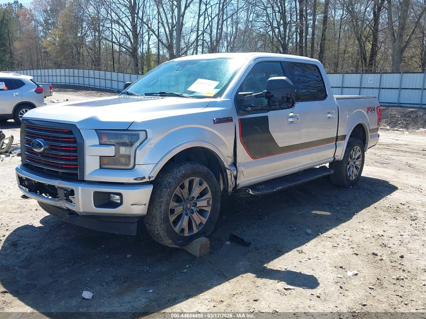 2017 Ford F-150 Lariat 1FTEW1EF1HFA56688 photo 1