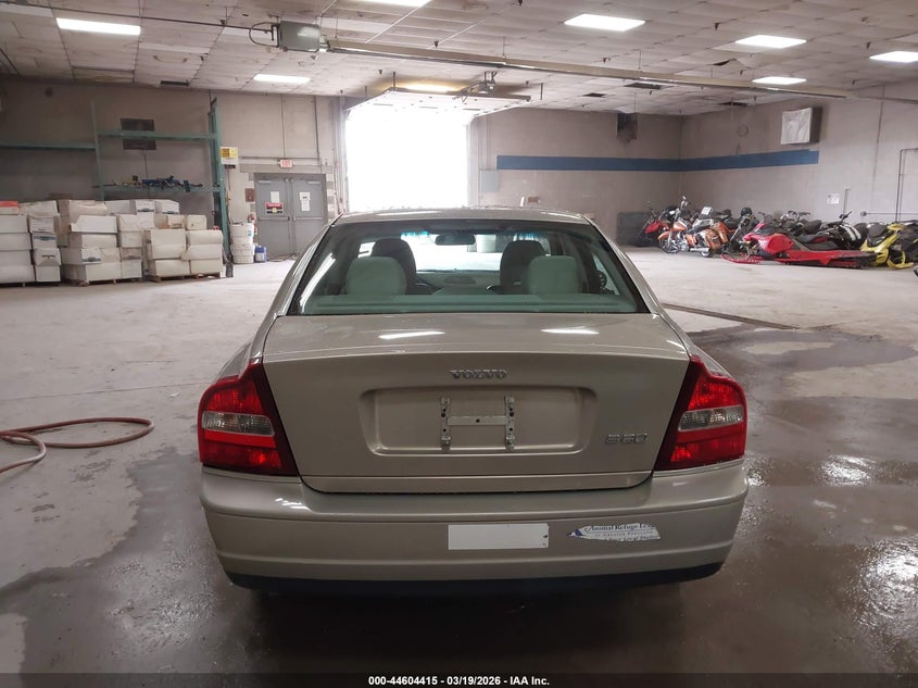 2003 Volvo S80 2.9 VIN: YV1TS92D431313458 Lot: 44604415