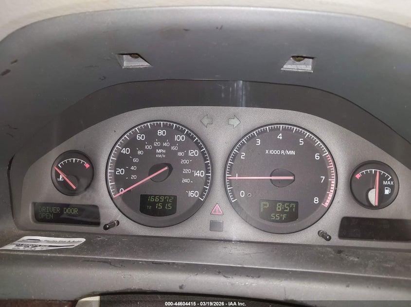 2003 Volvo S80 2.9 VIN: YV1TS92D431313458 Lot: 44604415