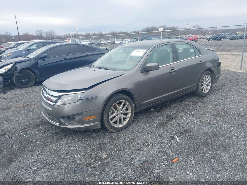 2012 Ford Fusion 2.5 Sel grey Lot 111044604534 Vin 3FAHP0JA3CR387580