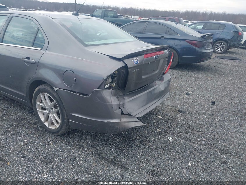 2012 Ford Fusion 2.5 Sel grey Lot 111044604534 Vin 3FAHP0JA3CR387580