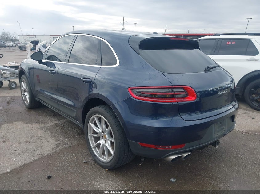 Vin: wp1ab2a58flb61657, lot: 45101693, porsche macan s 20153
