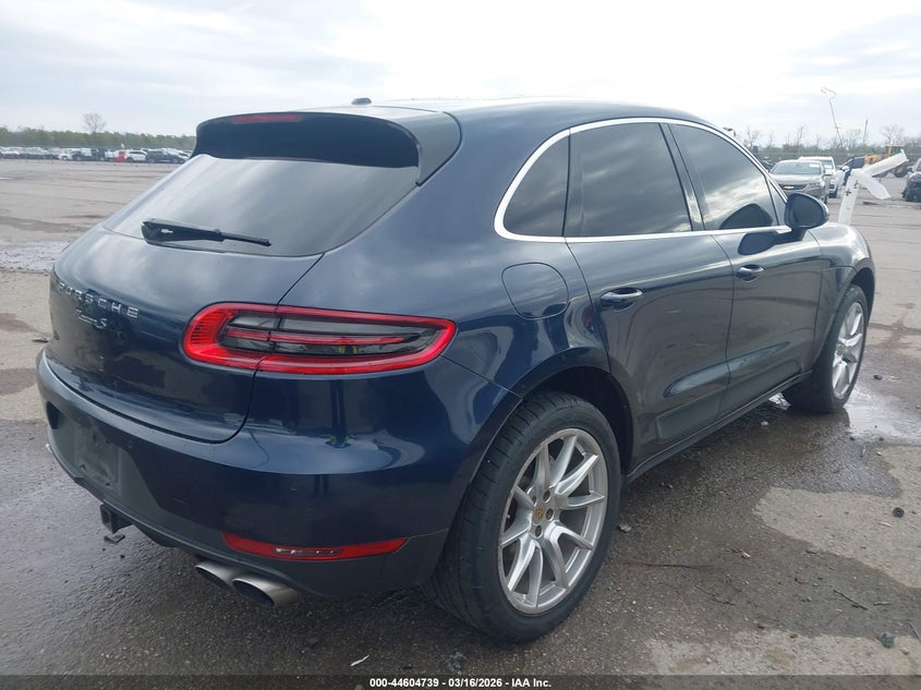 Vin: wp1ab2a58flb61657, lot: 45101693, porsche macan s 20154