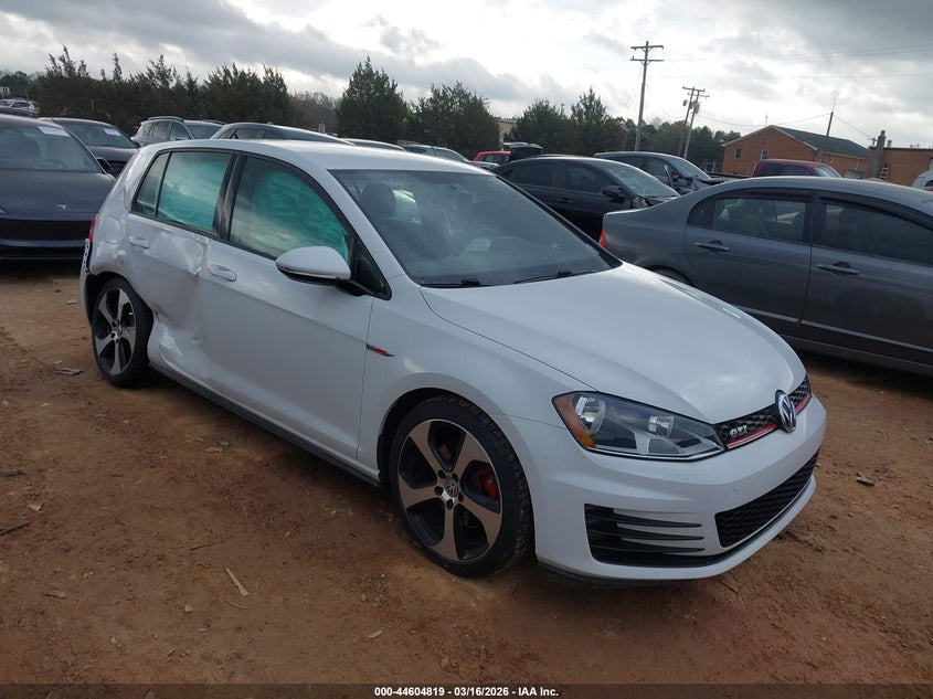 2017 VOLKSWAGEN GOLF GTI AUTOBAHN 4-DOOR/S 4-DOOR/SE 4-DOOR/SPORT 4-DOOR