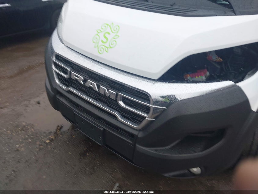 VIN 3C6LRVVG8PE572772 2023 RAM PROMASTER 2500 LOW ROOF 136 WB