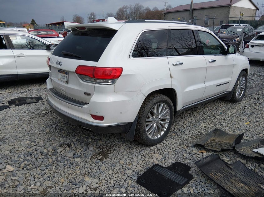 2018 Jeep Grand Cherokee Summit 4X4
