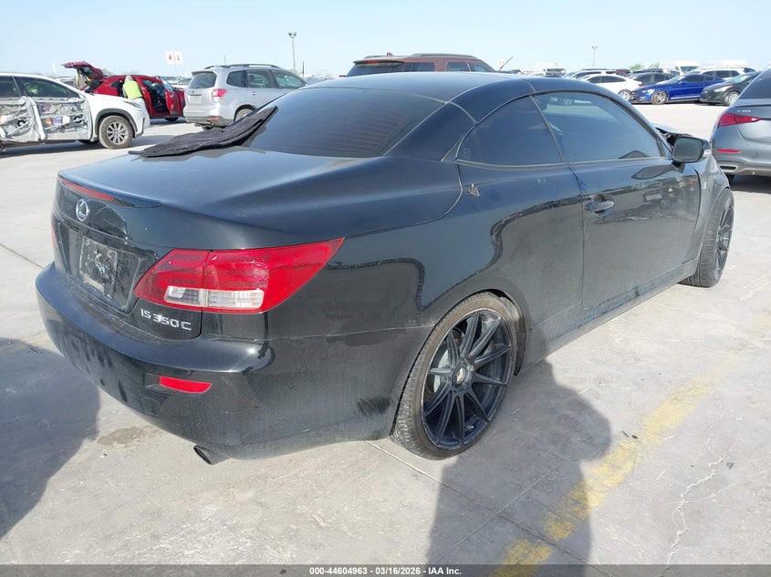 Vin: jthfe2c25b2506272, lot: 45101917, lexus is 350c 20114