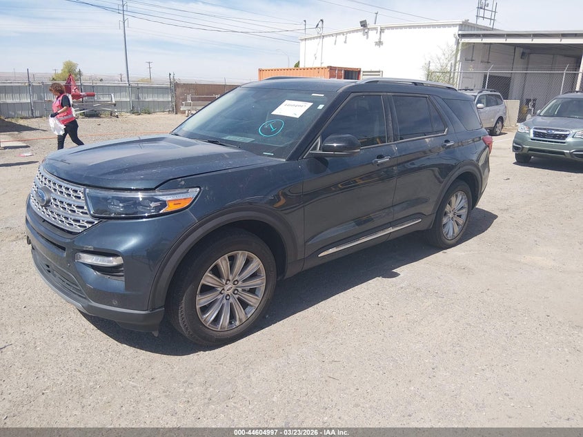 Vin: 1fmsk8fh3pgb29197, lot: 45101951, ford explorer limited 20232