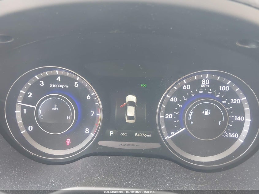 2014 Hyundai Azera Limited VIN: KMHFH4JG2EA423861 Lot: 44605206
