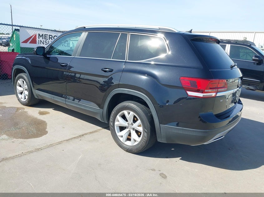 2018 Volkswagen Atlas 3.6L V6 Se/3.6L V6 Se W/Technology