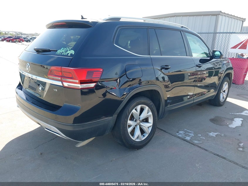 2018 Volkswagen Atlas 3.6L V6 Se/3.6L V6 Se W/Technology