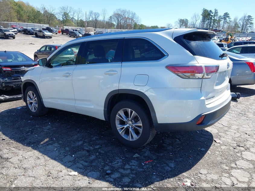 2015 Toyota Highlander Xle V6