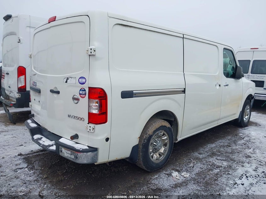 2017 Nissan Nv Cargo Nv2500 Hd Sl V6
