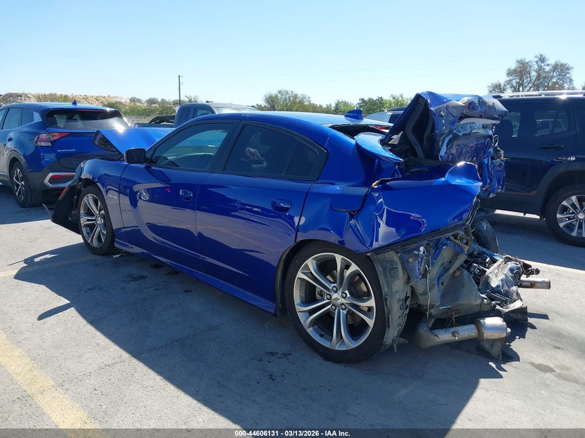Vin: 2c3cdxct7mh547868, lot: 45103085, dodge charger r/t rwd 20213