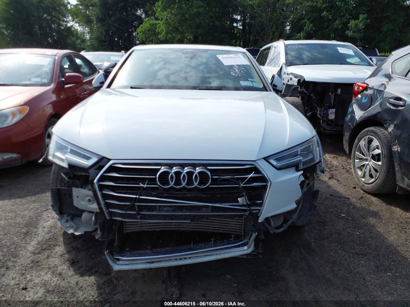 2018 AUDI A4 SEDAN 2.0L I-4 DI, DOHC, VVT, TURBO, 252HP