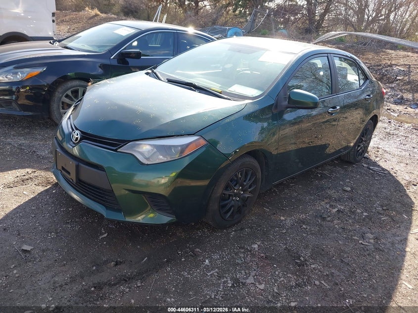 2014 TOYOTA COROLLA auction photo 2