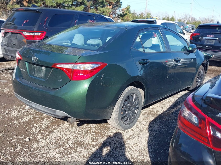 2014 TOYOTA COROLLA auction photo 4