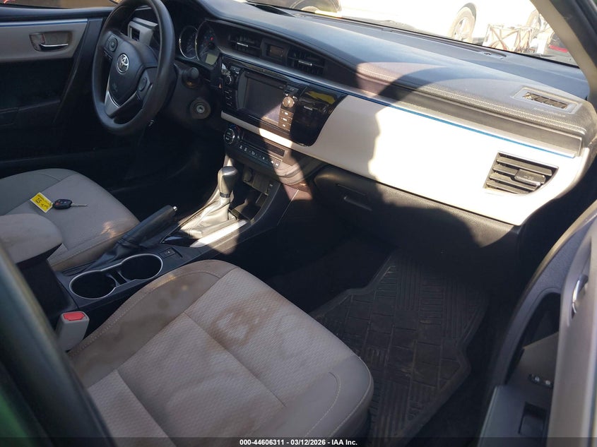 2014 TOYOTA COROLLA auction photo 5