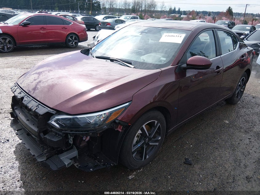 VIN 3N1AB8CV9SY393352 2025 NISSAN SENTRA SV