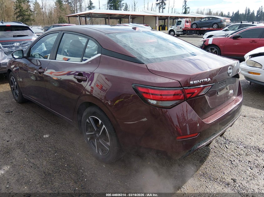 VIN 3N1AB8CV9SY393352 2025 NISSAN SENTRA SV