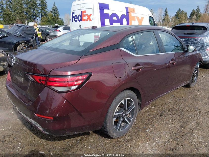 VIN 3N1AB8CV9SY393352 2025 NISSAN SENTRA SV