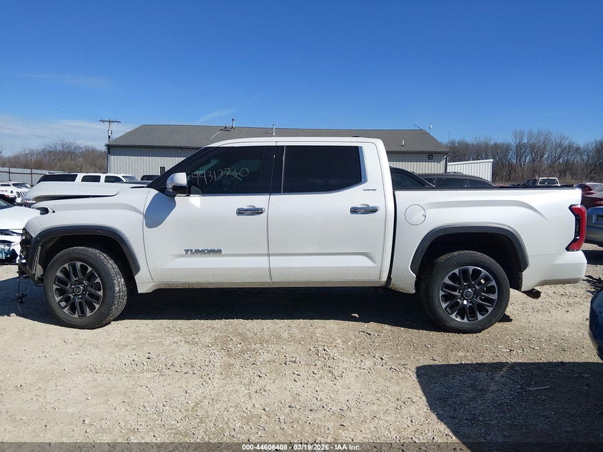 2022 Toyota Tundra Limited VIN: 5TFJA5DB3NX047306 Lot: 44606408