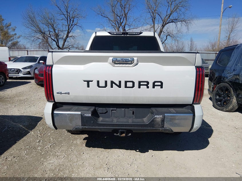 2022 Toyota Tundra Limited VIN: 5TFJA5DB3NX047306 Lot: 44606408