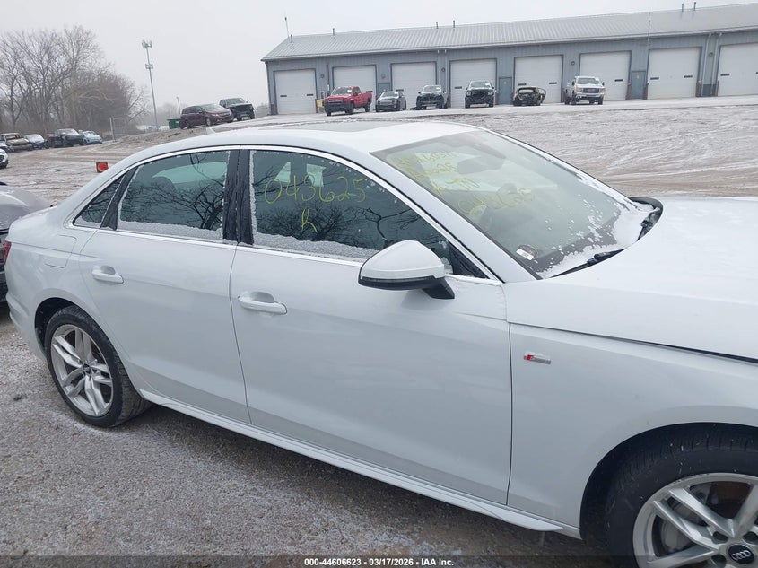 2020 Audi A4 Premium 45 Tfsi Quattro S Tronic VIN: WAUDNAF42LA043625 Lot: 44606623