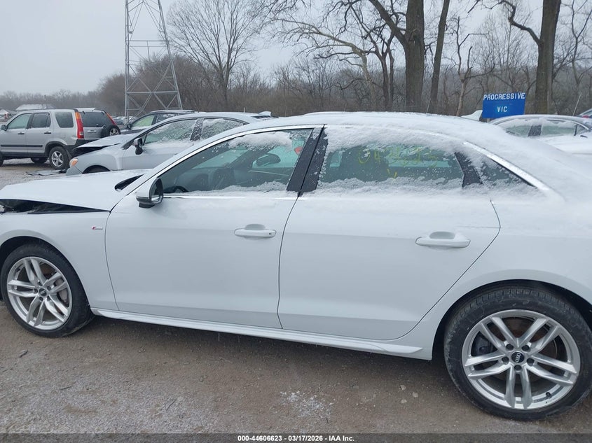 2020 Audi A4 Premium 45 Tfsi Quattro S Tronic VIN: WAUDNAF42LA043625 Lot: 44606623