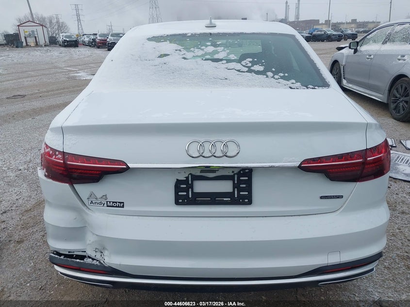 2020 Audi A4 Premium 45 Tfsi Quattro S Tronic VIN: WAUDNAF42LA043625 Lot: 44606623