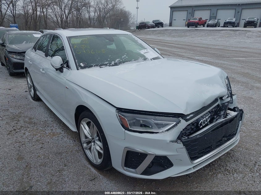 2020 Audi A4 Premium 45 Tfsi Quattro S Tronic VIN: WAUDNAF42LA043625 Lot: 44606623