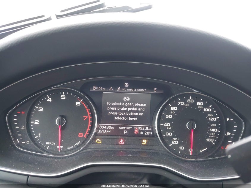 2020 Audi A4 Premium 45 Tfsi Quattro S Tronic VIN: WAUDNAF42LA043625 Lot: 44606623