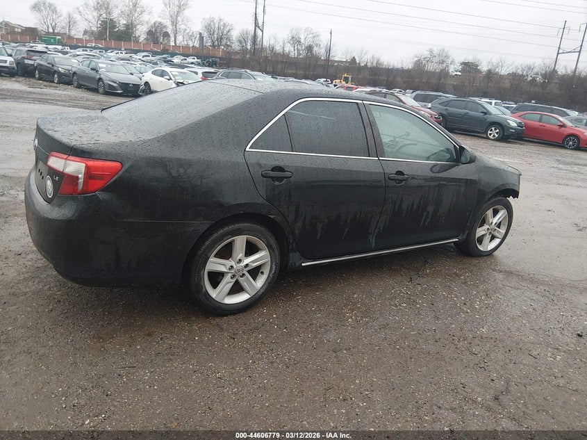 2012 Toyota Camry 2.5 Le black Lot 111044606779 Vin 4T1BF1FK2CU518903