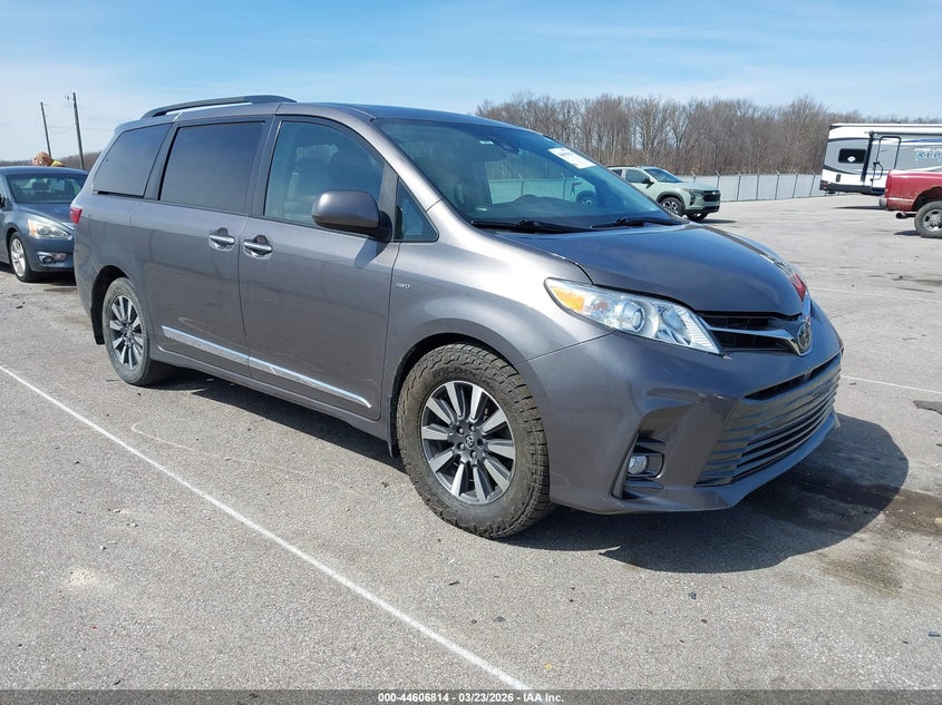 2019 Toyota Sienna Xle Premium 7 Passenger