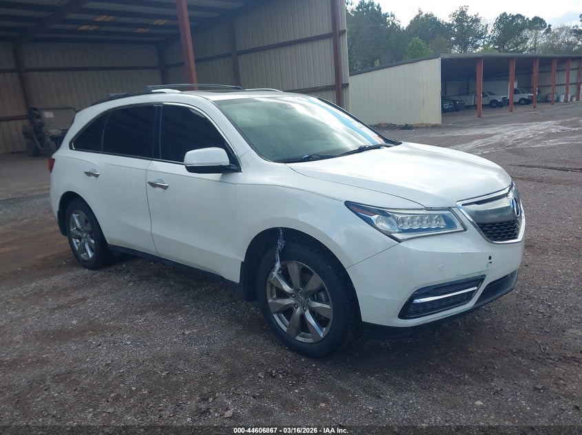 2016 Acura Mdx Advance Entertainment Packages/Advance Package