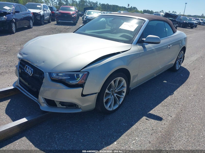 Vin: waujfafh2dn010623, lot: 45103876, audi a5 2.0t premium 20132
