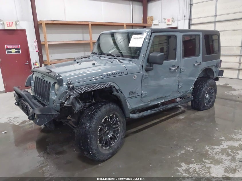 2014 Jeep Wrangler Unlimited Sport 1C4BJWDG3EL198191 photo 1