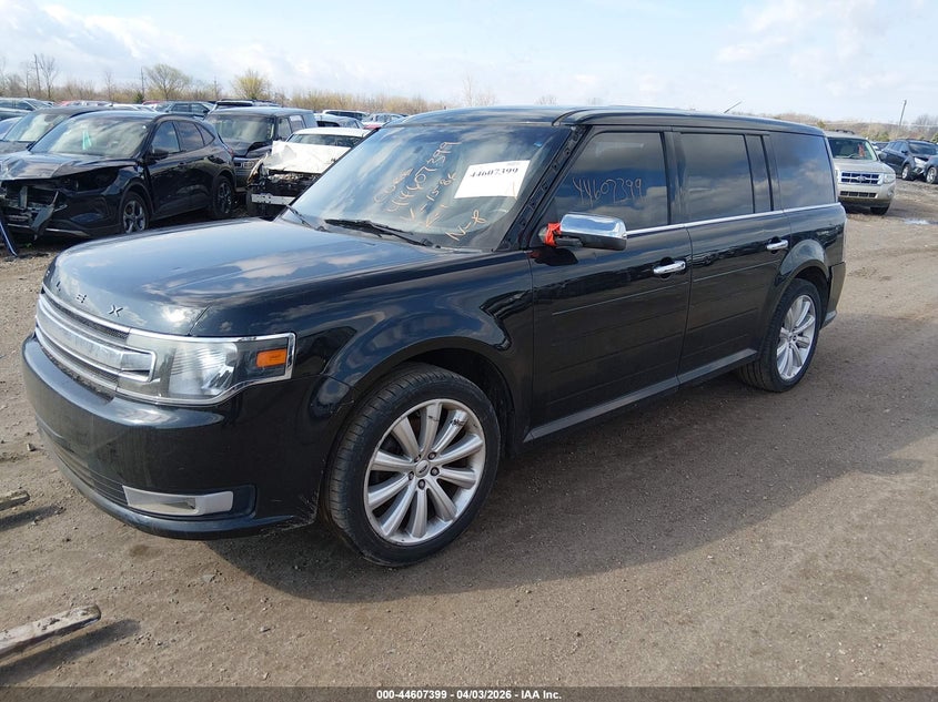 Vin: 2fmgk5c82ebd01586, lot: 45104353, ford flex sel 20142