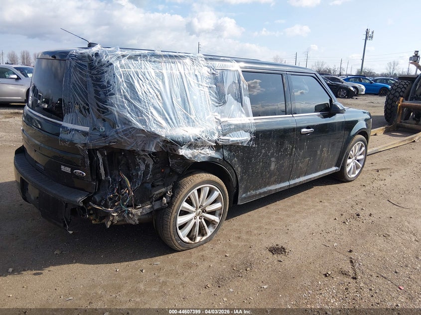 Vin: 2fmgk5c82ebd01586, lot: 45104353, ford flex sel 20144