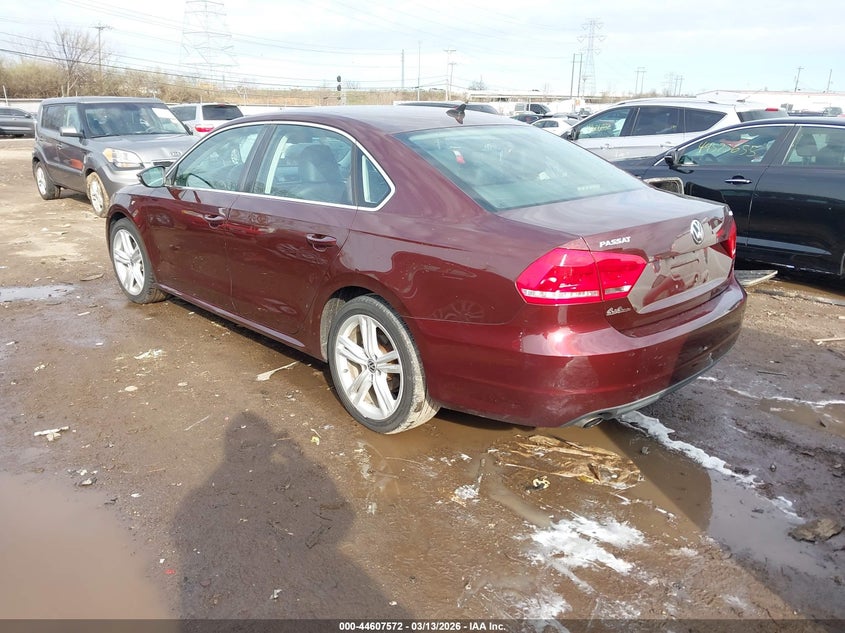 2012 Volkswagen Passat 3.6L V6 Se
