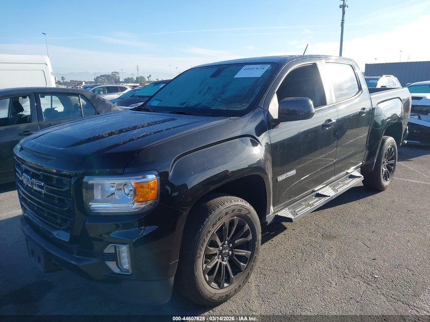 2022 GMC Canyon 2Wd Short Box Elevation