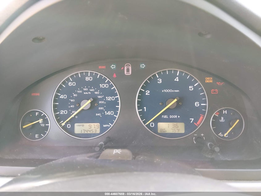 2006 SUBARU BAJA TRUCK 2.5L H-4 DOHC, VVT, TURBO, 230HP