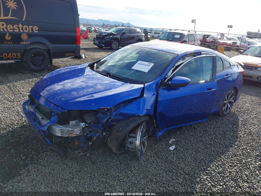 2019 Honda Civic Si 2HGFC1E50KH706476 photo 1