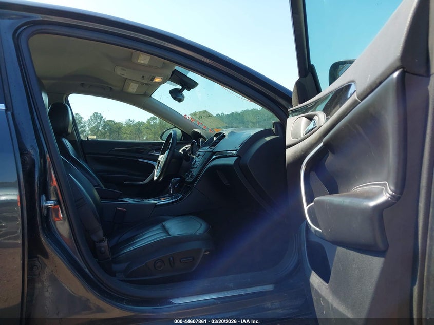 2013 BUICK REGAL SEDAN 2.0L I-4 DI, DOHC, VVT, TURBO, 220HP