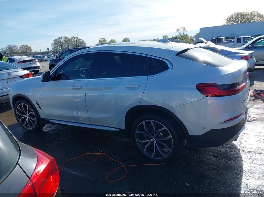 2021 BMW X4 xDrive30I VIN: 5UX2V1C06M9H37203 Lot: 44608225