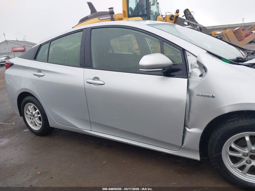 2019 Toyota Prius Le VIN: JTDKARFU0K3096587 Lot: 44608250