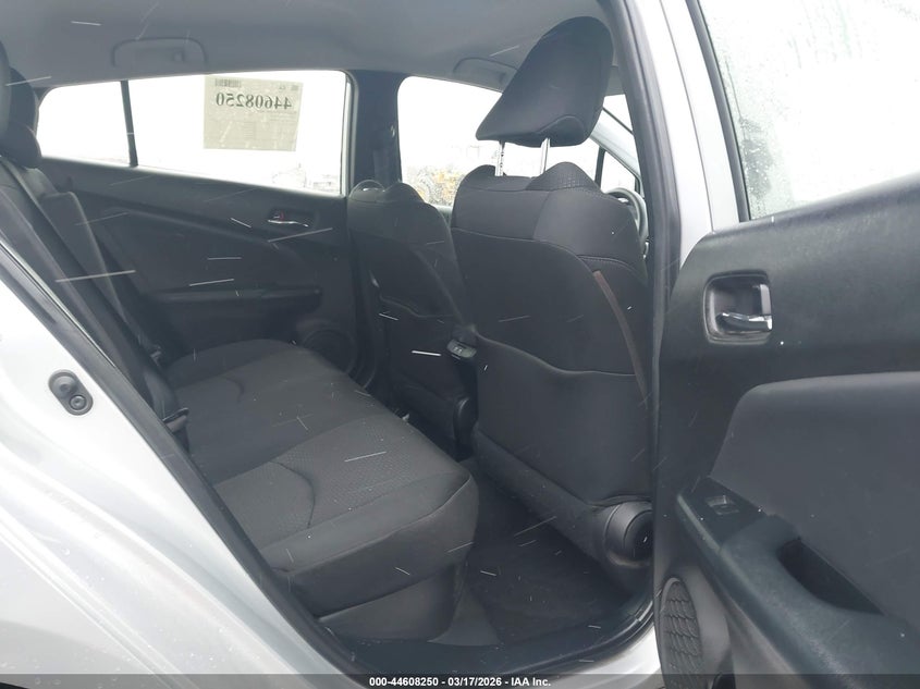 2019 Toyota Prius Le VIN: JTDKARFU0K3096587 Lot: 44608250