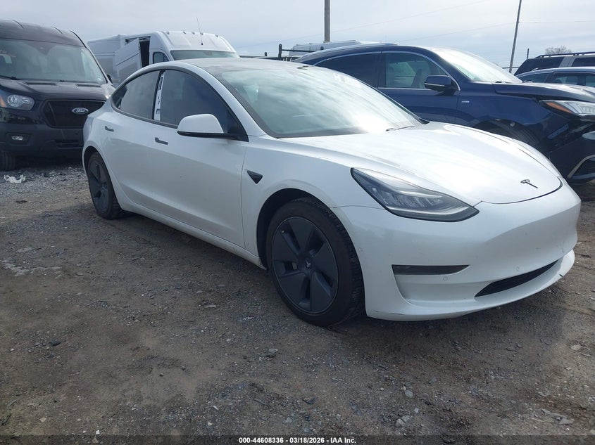 2021 TESLA MODEL 3 STANDARD RANGE PLUS REAR-WHEEL DRIVE